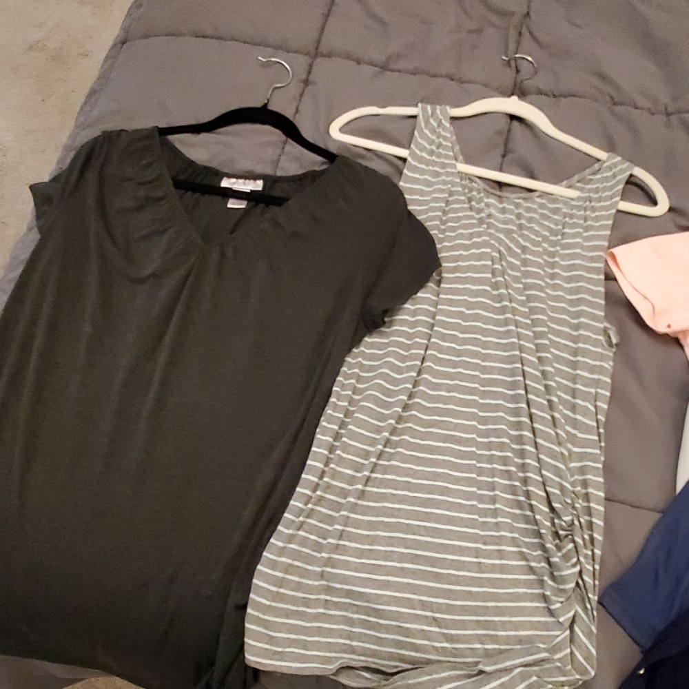 Nursing friendly shirts